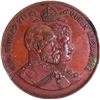 Image 1 : Bronze Medallion of Coronation of King Edward VII & Queen Alexandra of 1902.