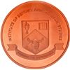 Image 1 : Copper Chevron Lion Medallion of Institute of Defence and Strategic Studies Singapore.
