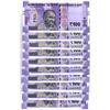 Image 2 : Fancy Number 100000 to 10L One Hundred Rupees 19 Banknotes of Republic India.