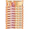 Image 1 : Strong Paper Quality 10 Notes Fancy Number 000001 to 000010 Two Hundred Rupees Banknotes Signed by S