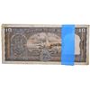 Image 2 : Ten Rupees Banknote Bundle Signed by S Jagannathan of Republic India of 1970.