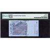 Image 2 : PMG Graded 66 Gem Uncirculated EPQ One Ringgit Banknote Signed by Z A Aziz of Malaysia of 2000.