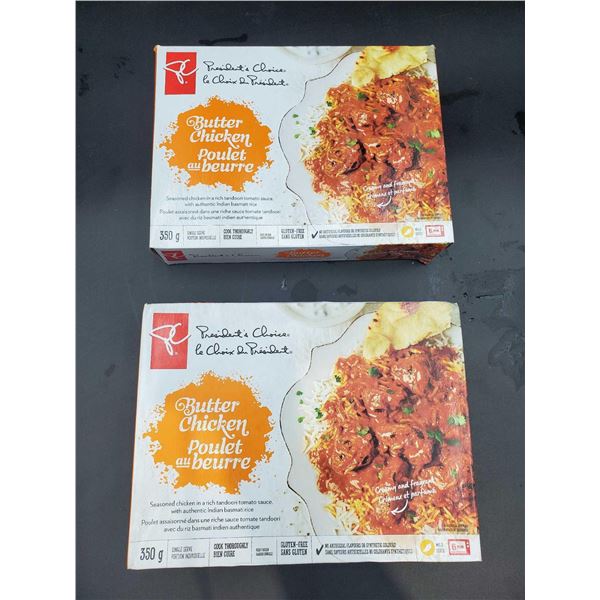 Presidents Choice Butter Chicken Microwave Meals (2 x 350g)