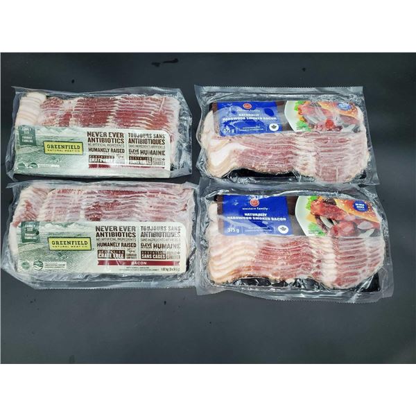 Lot of Bacon (2 x 340g, 2 x 375g)