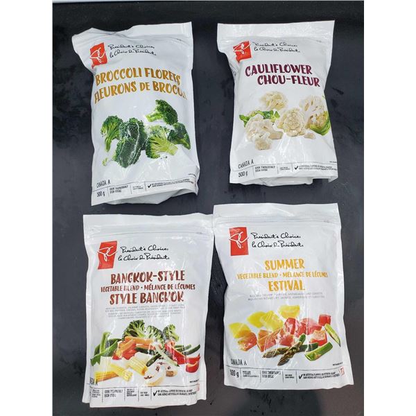 Lot of Assorted Frozen Vegetables