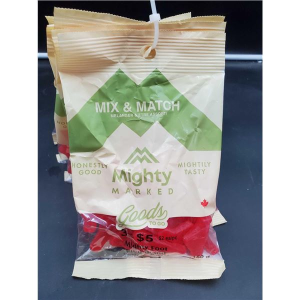 Mighty Marked Goods, Might Foot Gummy Candy (6 x 150g)