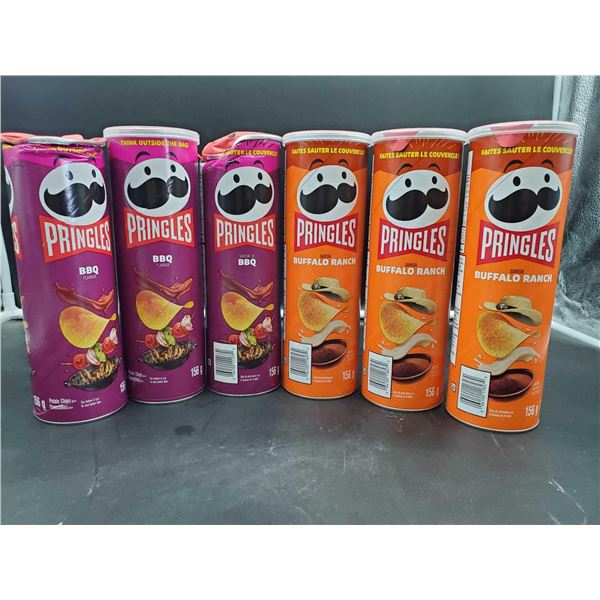 Pringles Buffalo Ranch and BBQ (6 x 156g)