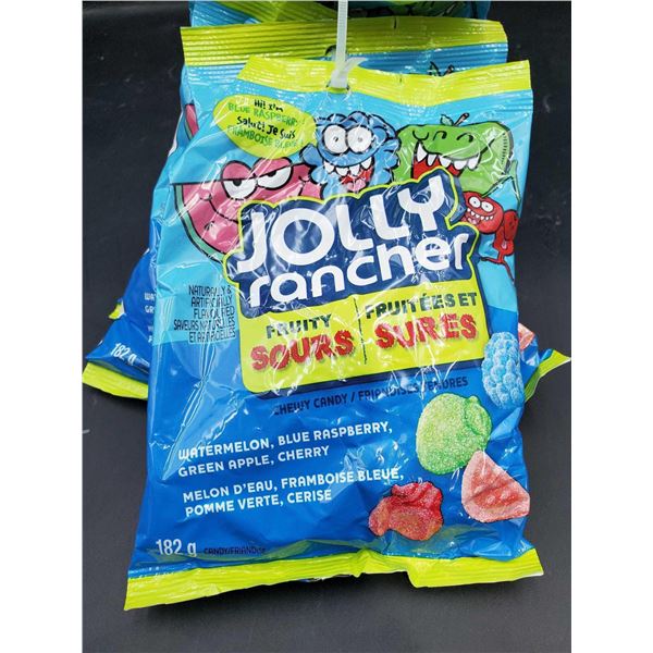 Jolly Rancher Fruity Sours Candy (6 x 182g)