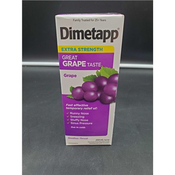 Dimetapp Extra Strength-Grape Flavour Cough Syrup (250ml)