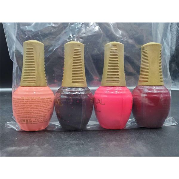 Spa Ritual Gold Step 1 Flexible Colour Nail Polish (4 x 15ml)