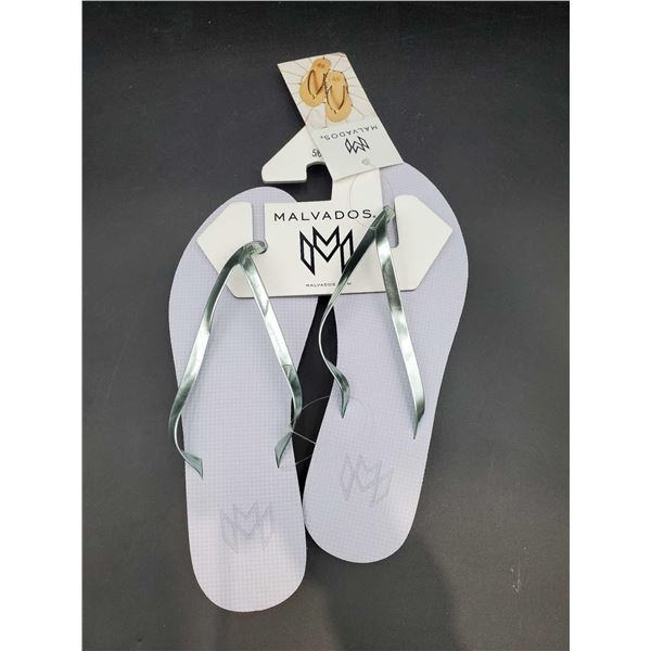 Malvados Flip Flops (size 5/6)