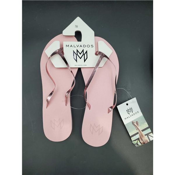 Malvados Flip Flops (size 7/8)