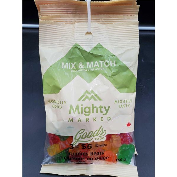 Mighty Marked Gummy Bears (6 x 150g)