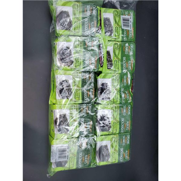 Kirkland Organic Roasted Seaweed Snack (10 x 17g)