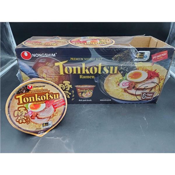 Nongshim Tonkotsu Ramen (5 bowls)