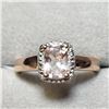 Image 1 : Silver Morganite Ring, Suggested Retail Value $240