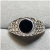 Image 1 : Silver Black Onyx Ring, Suggested Retail Value $160
