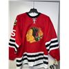 Image 2 : NEW collector item: Tony Esposito Chicago Blackhawks Autographed Jersey with certificate of authenti