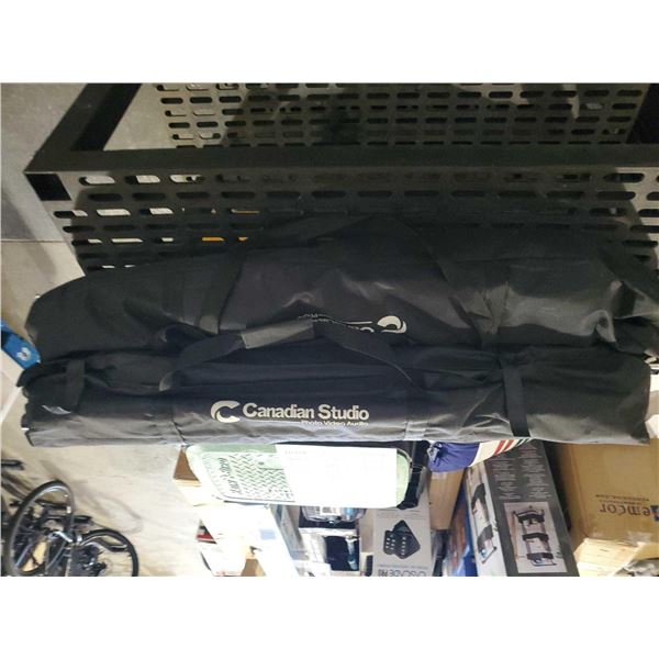 CanadianStudio Photo Studio Continuous Umbrella 1000 watt Lighting kit Black/White/Green Backdrop St