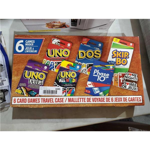 NEW 6 card game night pack