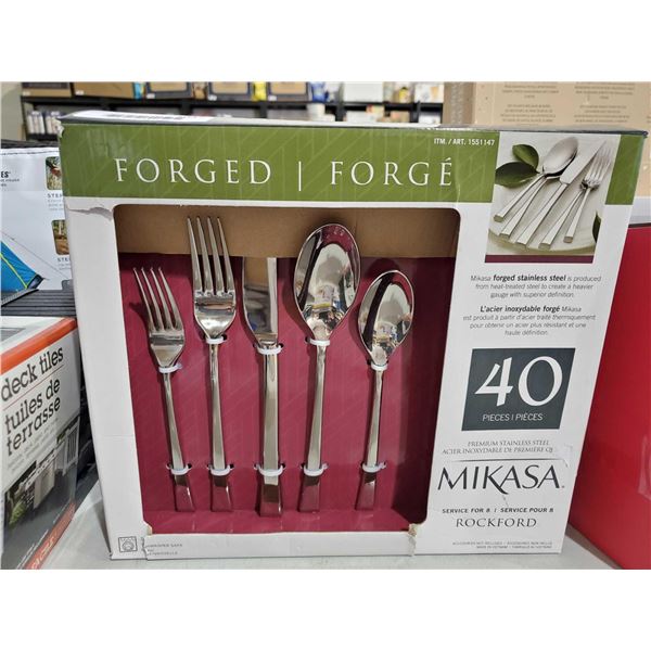 Mikasa 40 piece Rockford service for 8 flatware