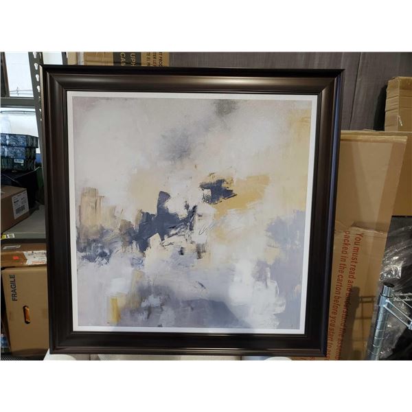 NEW Framed print approx 26 x 26 inches