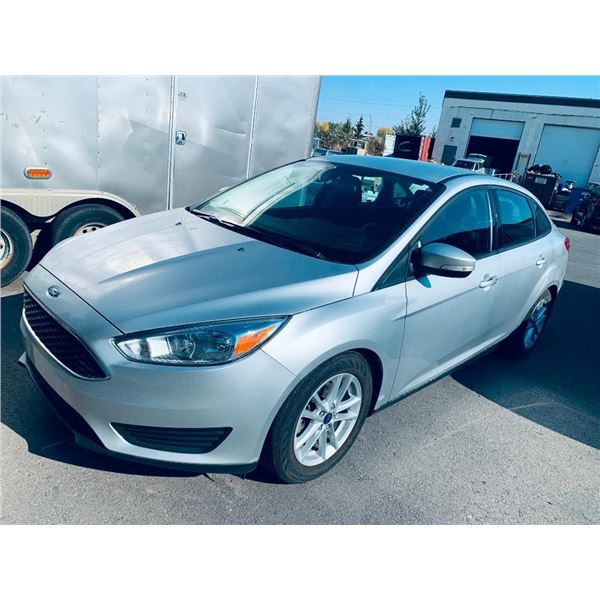 ESTATE CAR - 2016  Ford Focus SE 4 DOOR SILVER LOW KM Passenger Car Mileage: 89,000KM Body Type: 4 D