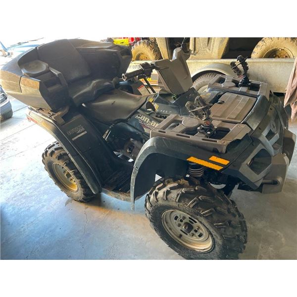 2004 CANAM OUTLANDER 4X4  400 QUAD : ATV QUAD Engine Type: 4V; SOHC; Liquid Cooled; 4-Stroke Fuel Ty