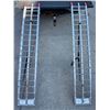 Image 1 : Set of aluminum Curved ATV Ramps