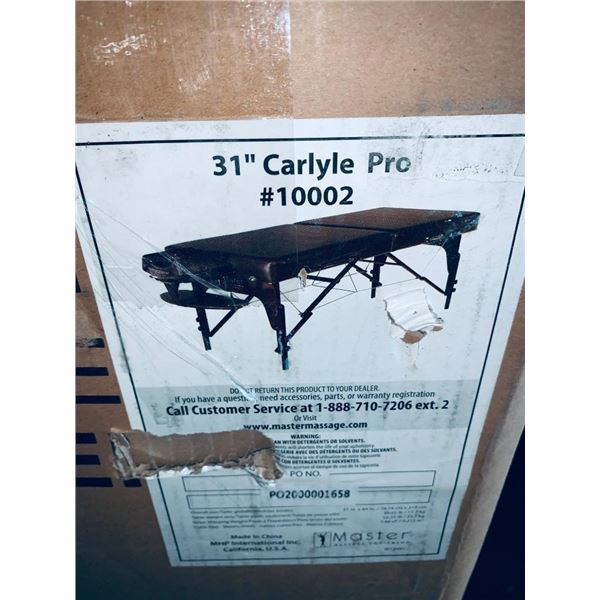 Carlyle Pro 31 inch wide folding massage table