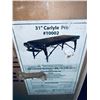Image 1 : Carlyle Pro 31 inch wide folding massage table