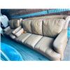 Image 1 : Leather Sofa & Love Seat Set - sold as pictured