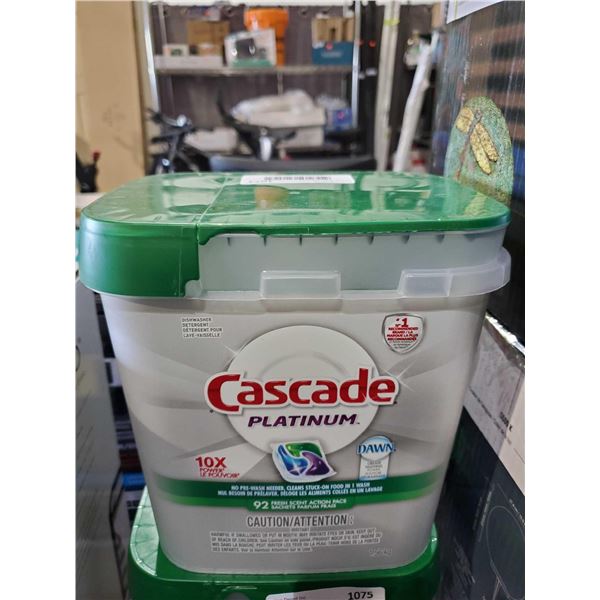 Cascade Platinum dishwash pods (92)