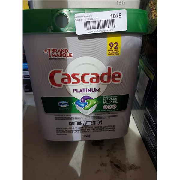 Cascade Platinum dishwash pods (92)