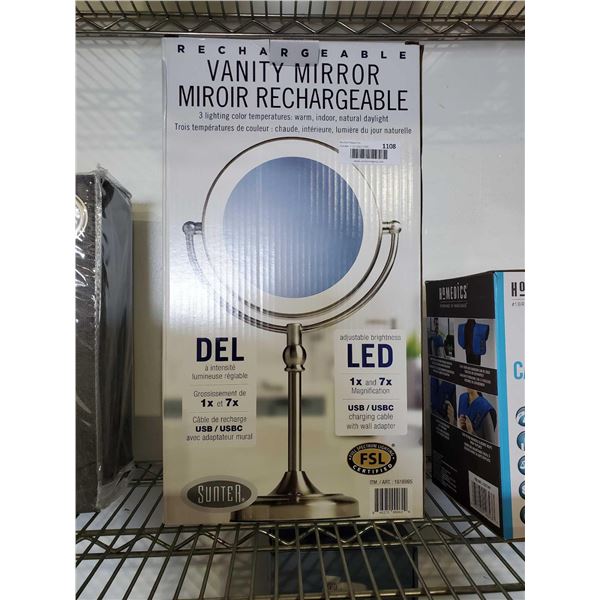 Vanity Mirror LED magnifier mirror