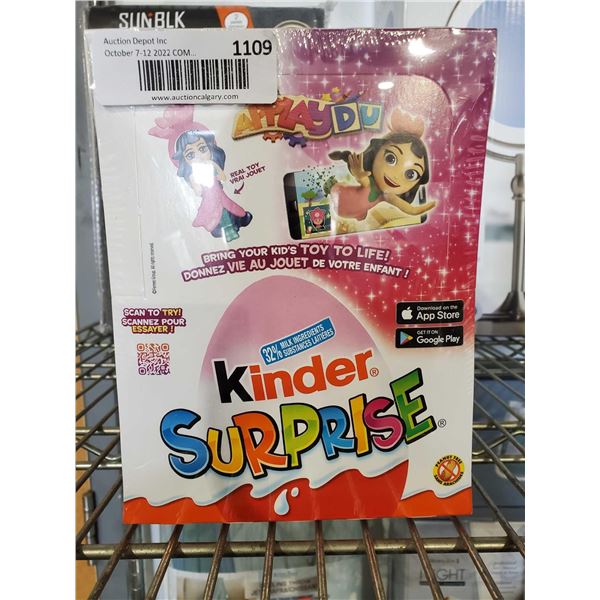 Kinder Surprise eggs case lot of 24 x 20g
