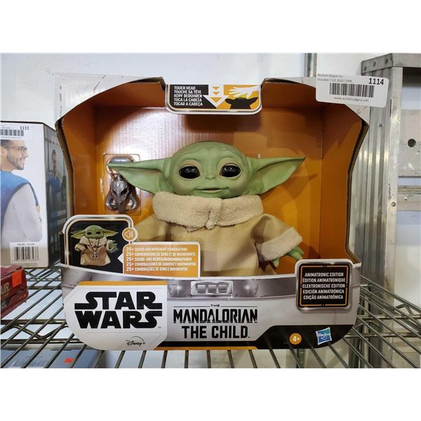 Star Wars Mandalorian the child animatronic