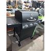 Image 1 : Grill Chef triple burner Propane BBQ with side burner & tank