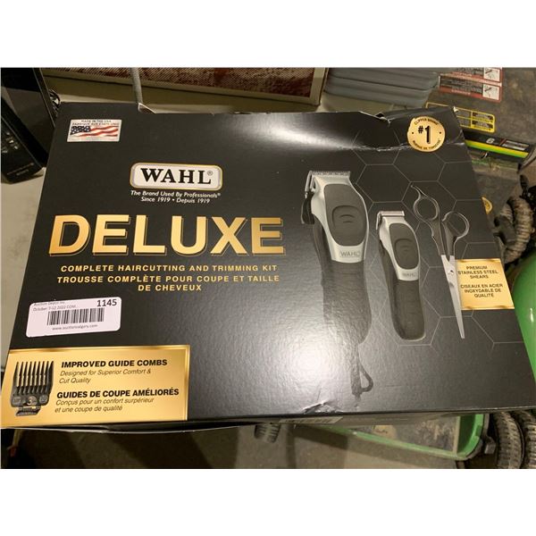 Wahl Deluxe hair Trimmer cutting Set