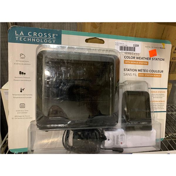 La Crosse wireless color weather station