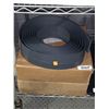 Image 1 : Lot of 2 rolls charcoal color vinyl baseboard
