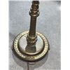 Image 3 : Antique pole Lamp with Glass Shade