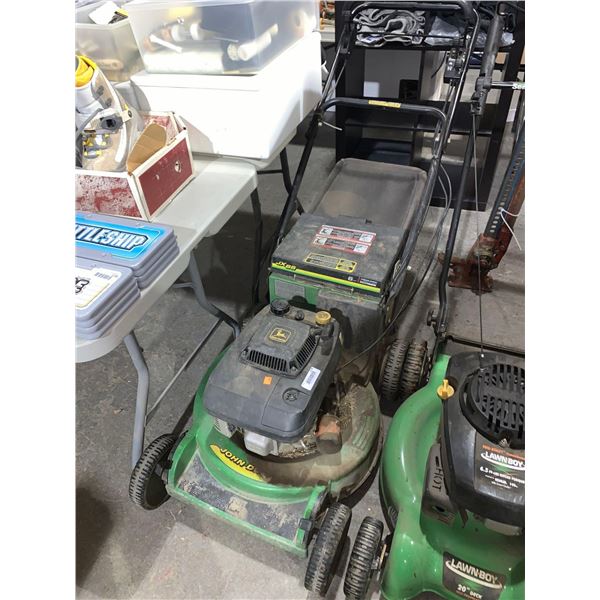 John Deere JX85 6 HP Rear Bag self propelled lawn mower
