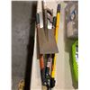 Image 2 : Lot of tools incl: pruner, shovel paint pole