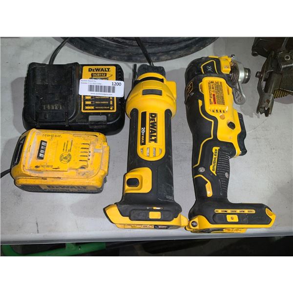 Dewalt 20V Cordless grinder and cut off saw kit