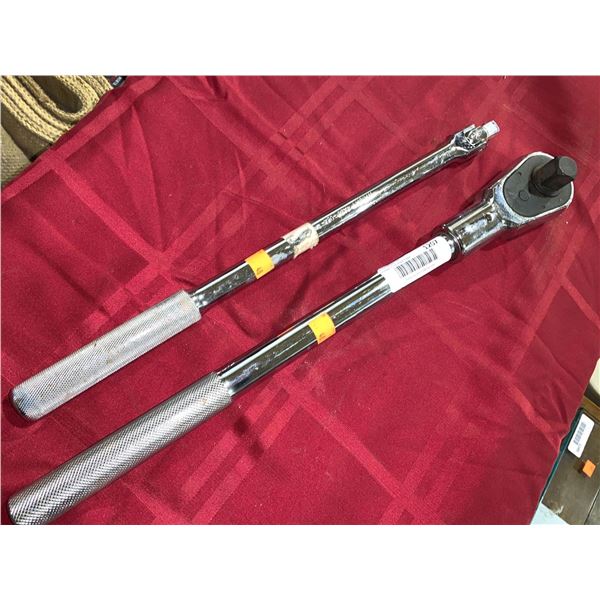 Williams 3/4 inch ratchet and breaker bar