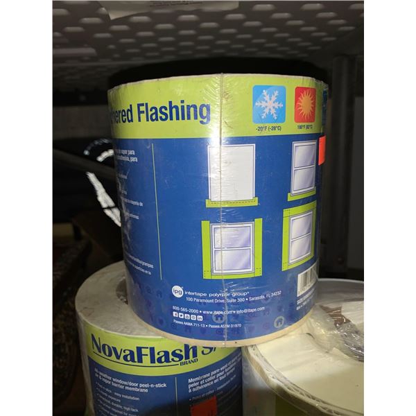 Case lot of Nova Flashing peel n stick vapour barrier membrane