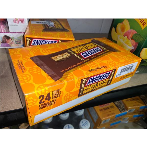 Snicker Peanut Butter bars 24 x 38g