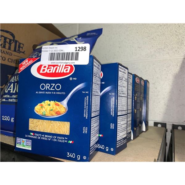 Barilla Orzo pasta Lot of 6 x 340g