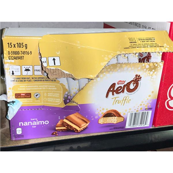 Aero Truffle jumbo Bars case lot of 14 x 105g